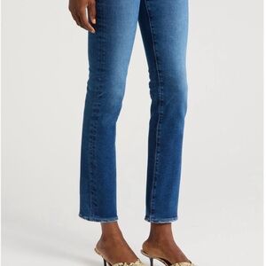 AG
Mari Mid Rise Slim Straight
Leg Jeans NWT, 26, 
Color: 12 Years Fleur